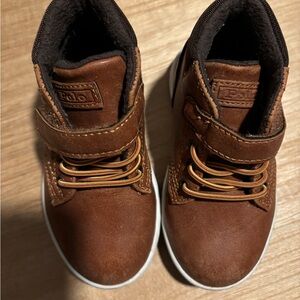 Baby boys size 6 Polo Ralph Lauren Boots